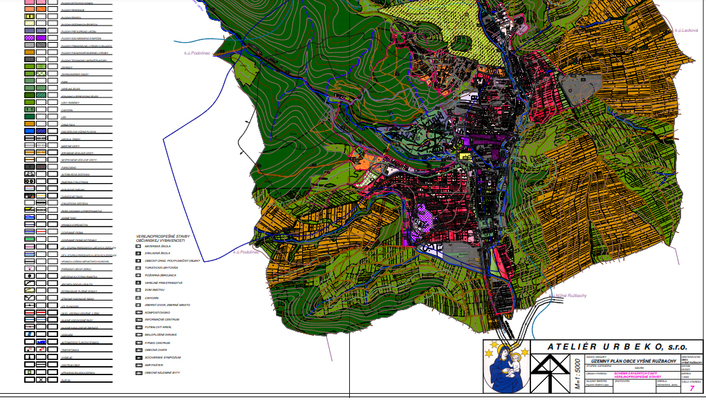 územný plán vyšné ružbachy